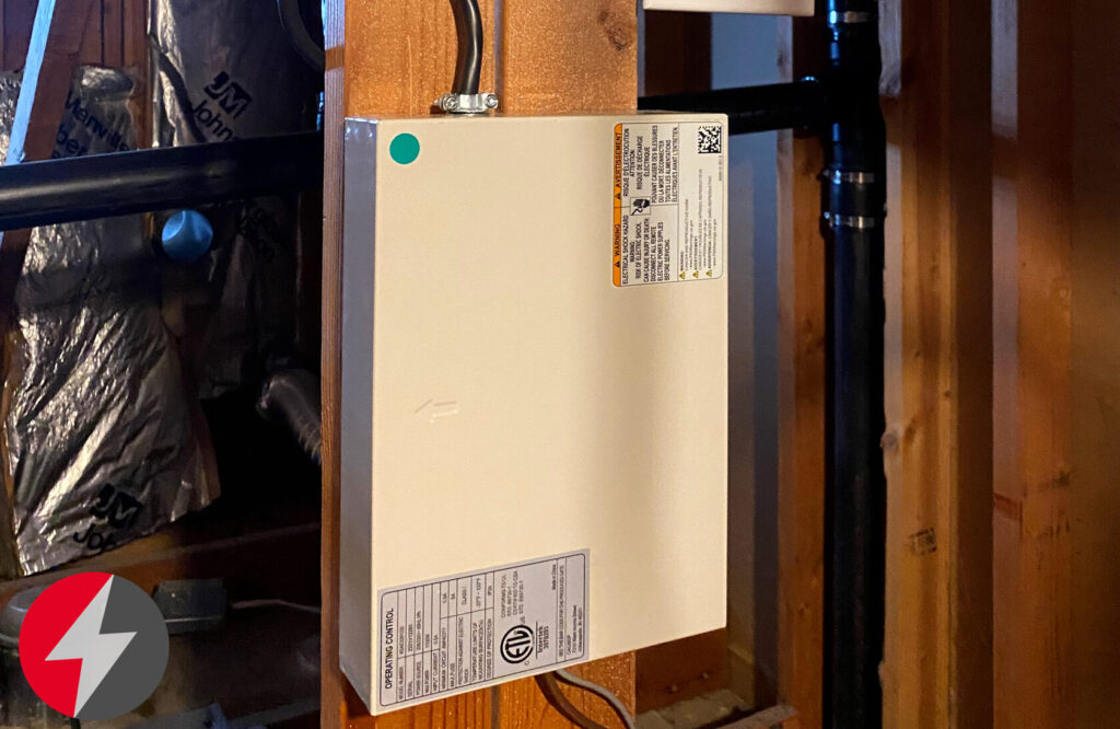 AC System system installation in Santa Cruz, California.